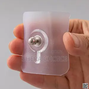 10pcs Self-Adhesive Nut Screw Wall Hook – Smart Wall without Drilling
