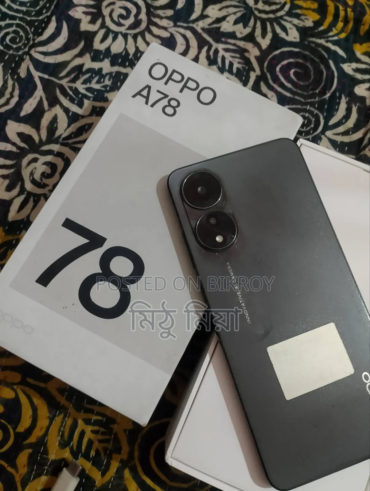 Oppo A78 4G 256 GB Black