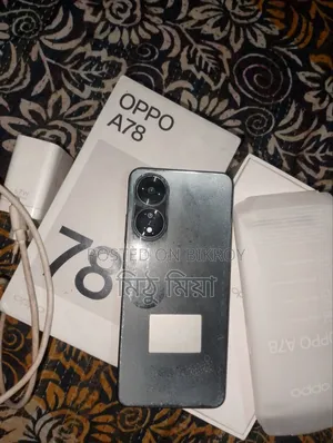 Oppo A78 4G 256 GB Black