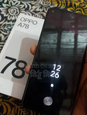 Oppo A78 4G 256 GB Black