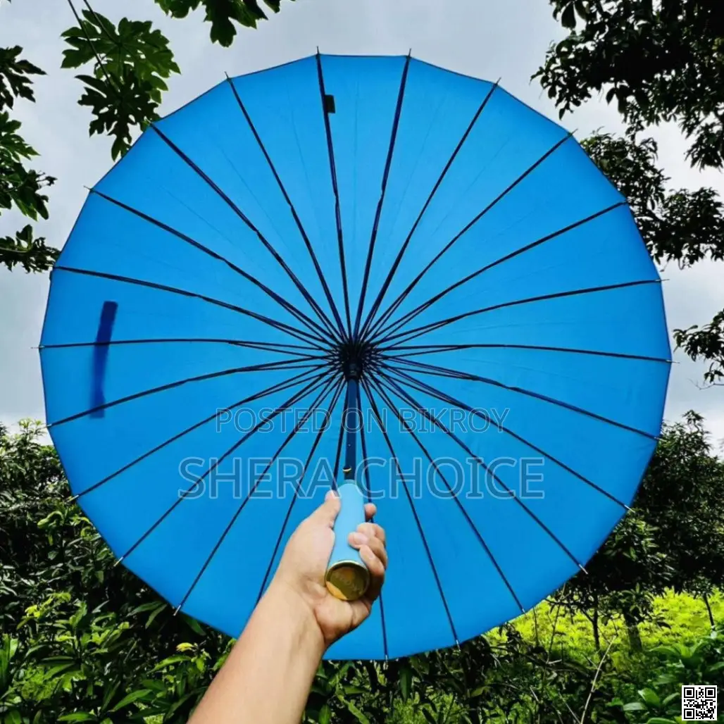 24 Ribs Premium Golf Umbrella – Oversized Long Handle Strong Umbrella