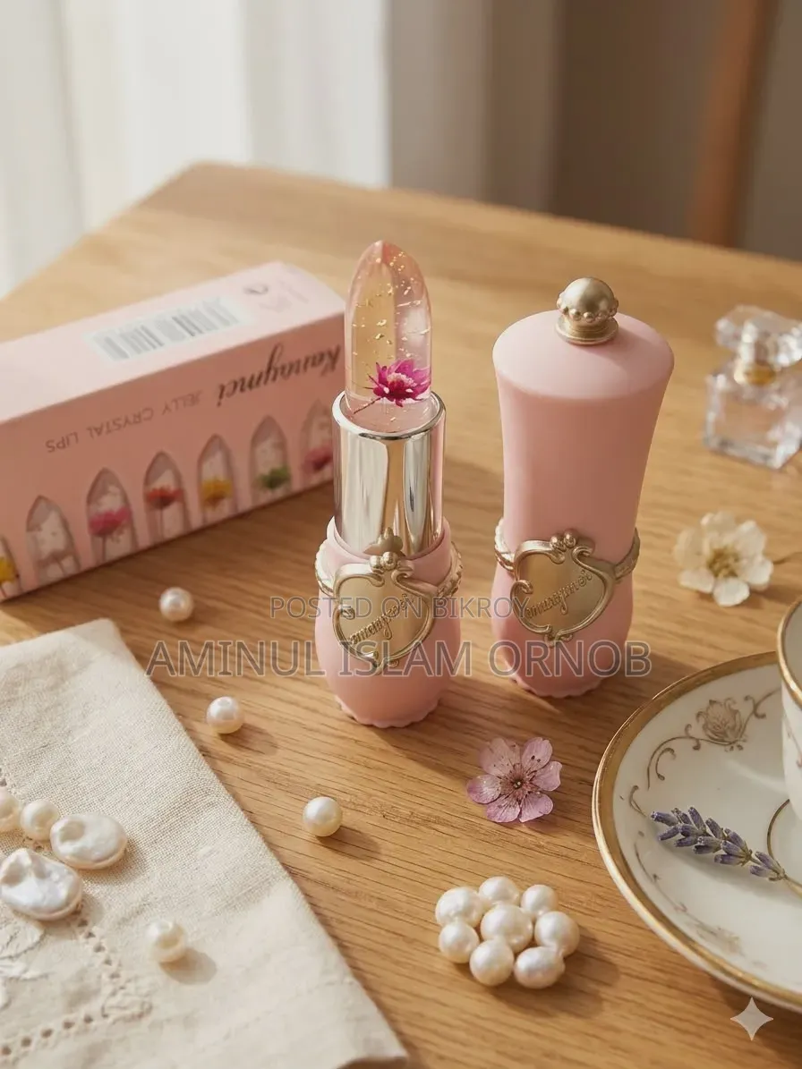 Emaymei Jelly Crystal Flower Lipstick