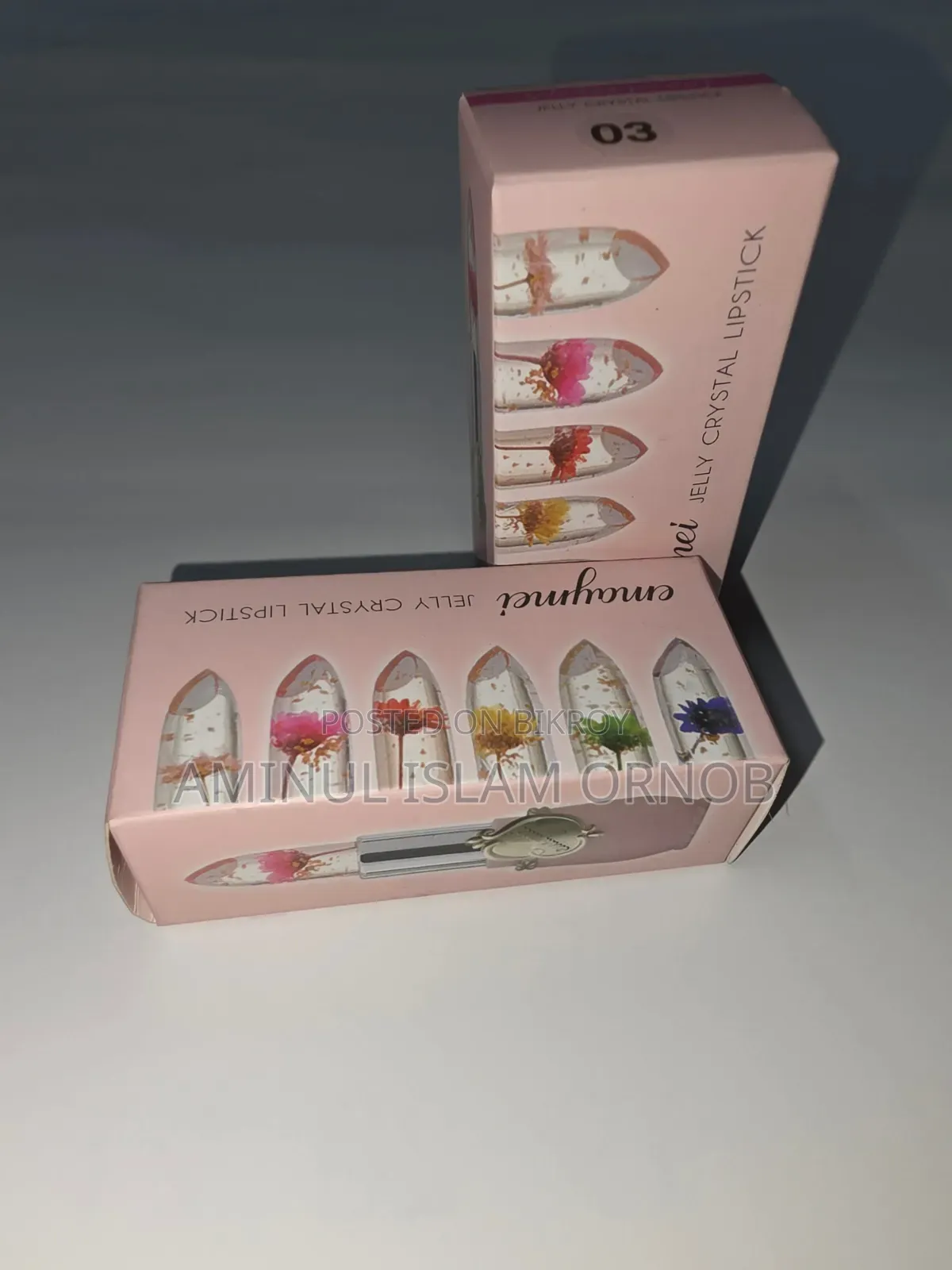 Emaymei Jelly Crystal Flower Lipstick