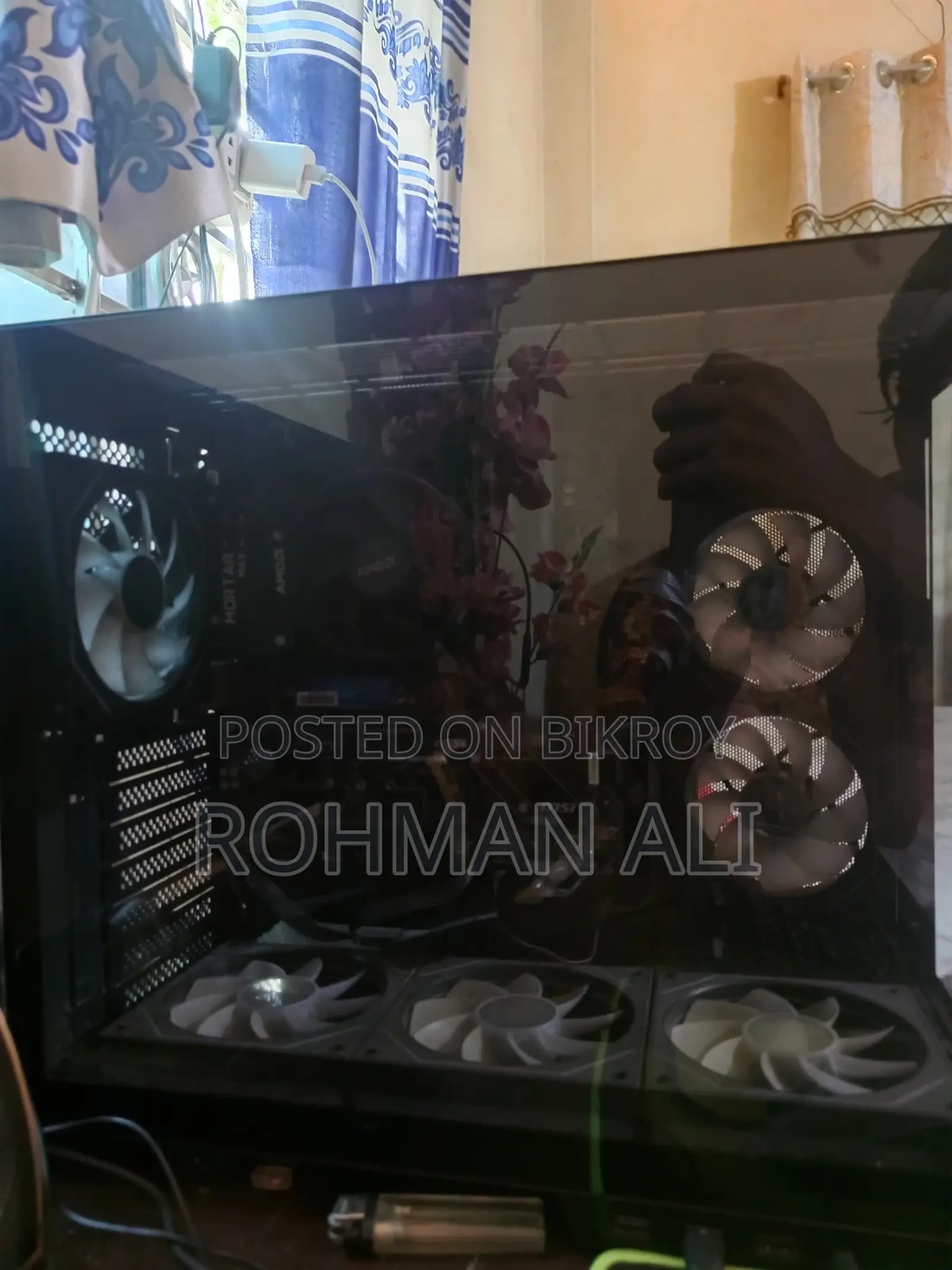 ডেস্কটপ কম্পিউটার MSI মডেল ১৬জিবি AMD Ryzen 7 SSD ২৫৬জিবি