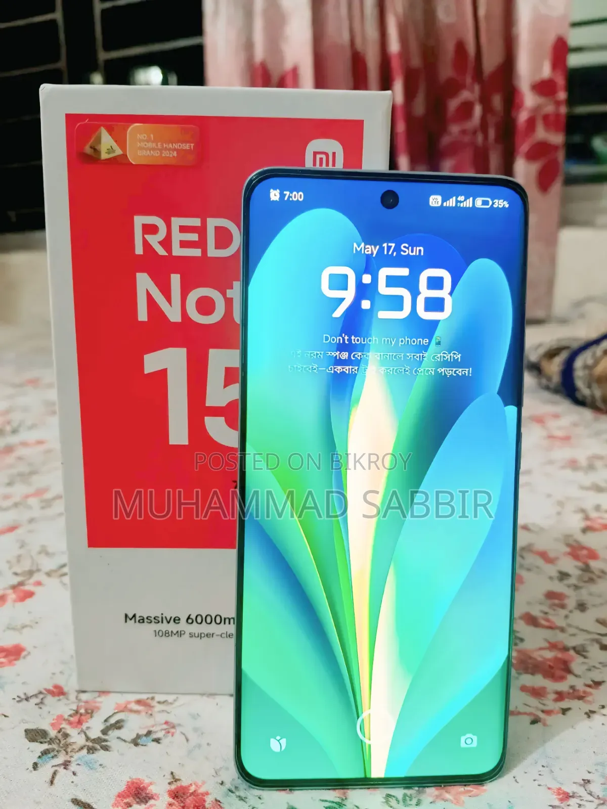 New Xiaomi Redmi Note 15 Pro 256 GB Blue