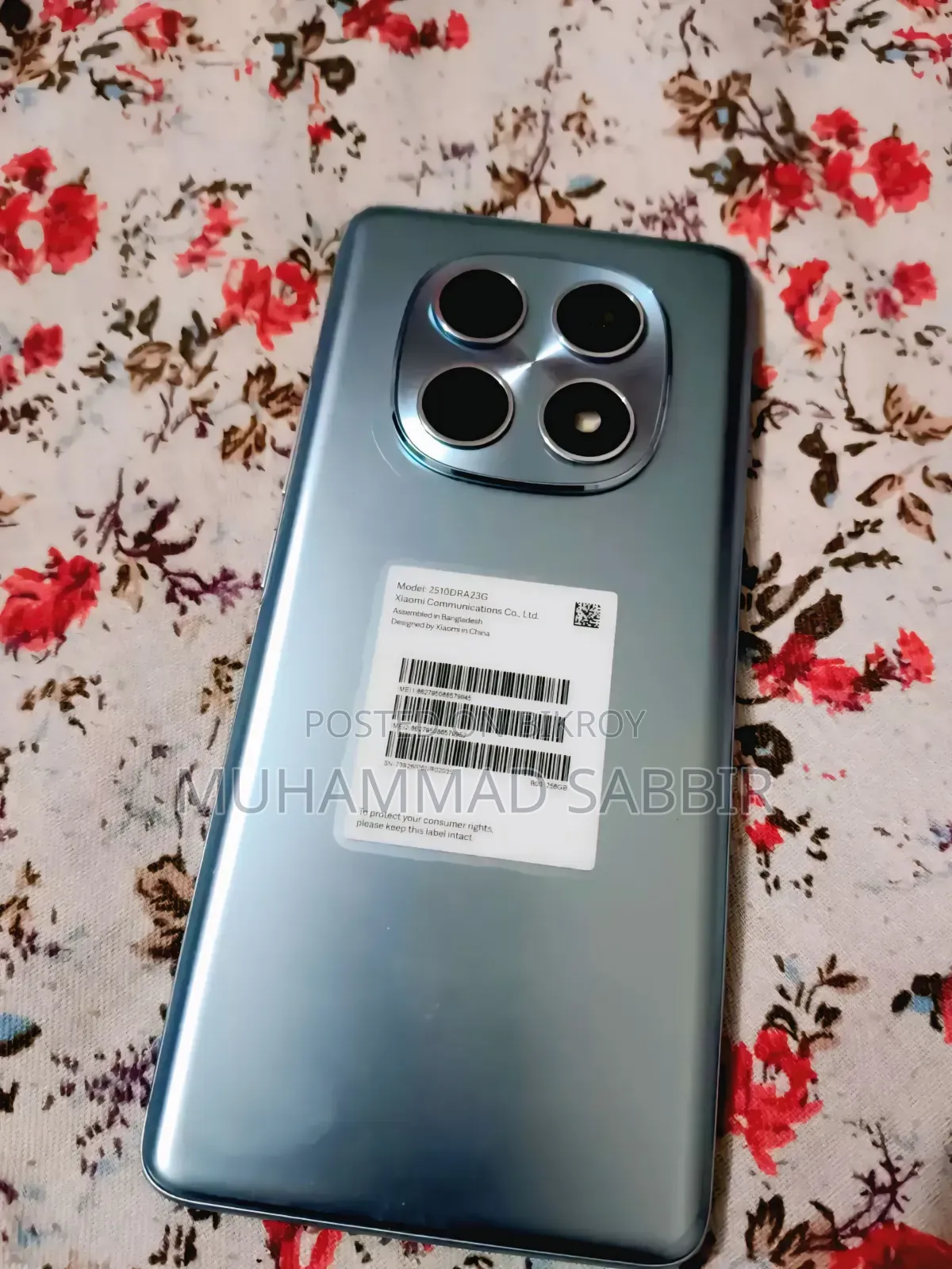New Xiaomi Redmi Note 15 Pro 256 GB Blue