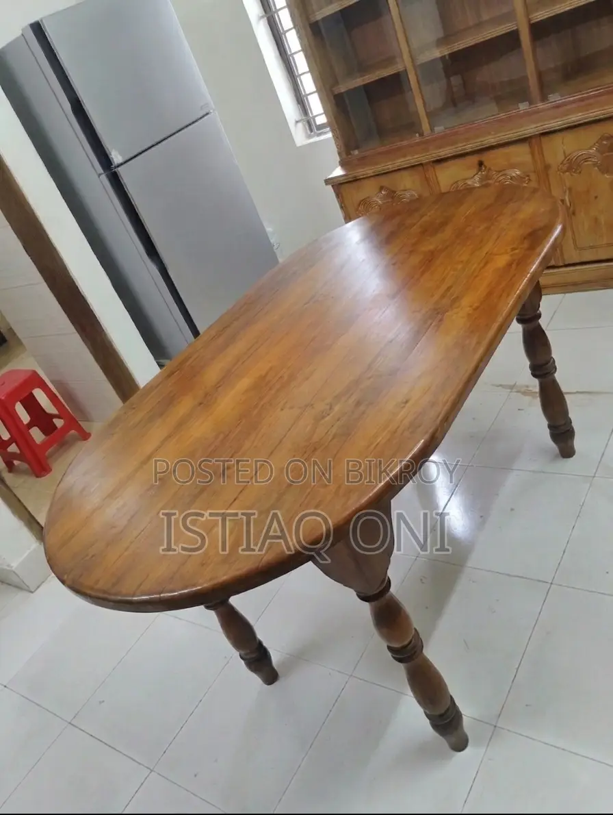 Dining Table For Sell !!! ( Shegun Wood)