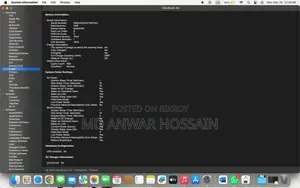 Laptop Apple MacBook Air 2020 16GB Intel Core I7 SSD 256GB