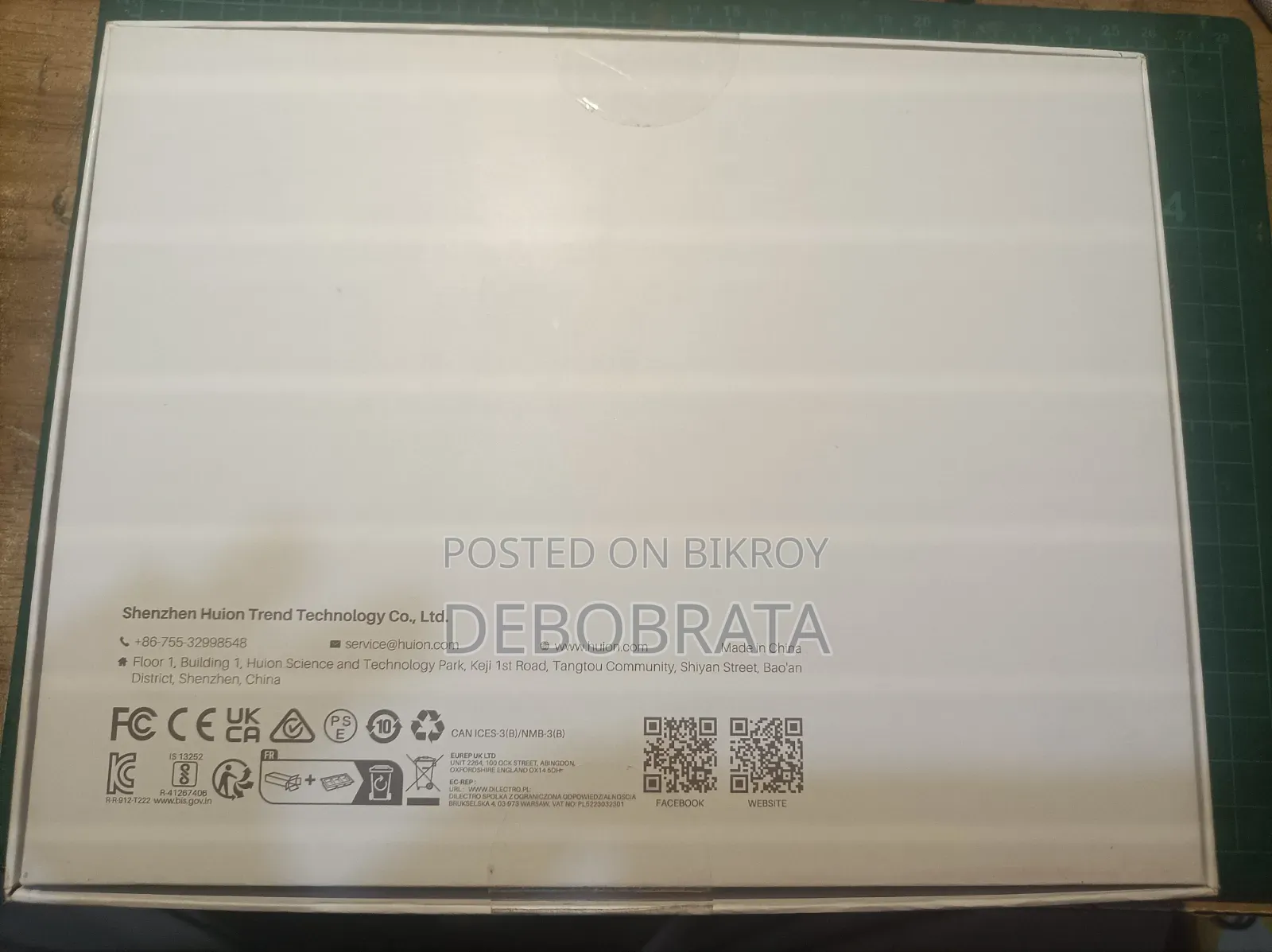 Huion Inspiroy H430p Graphic Tablet (Brand New)