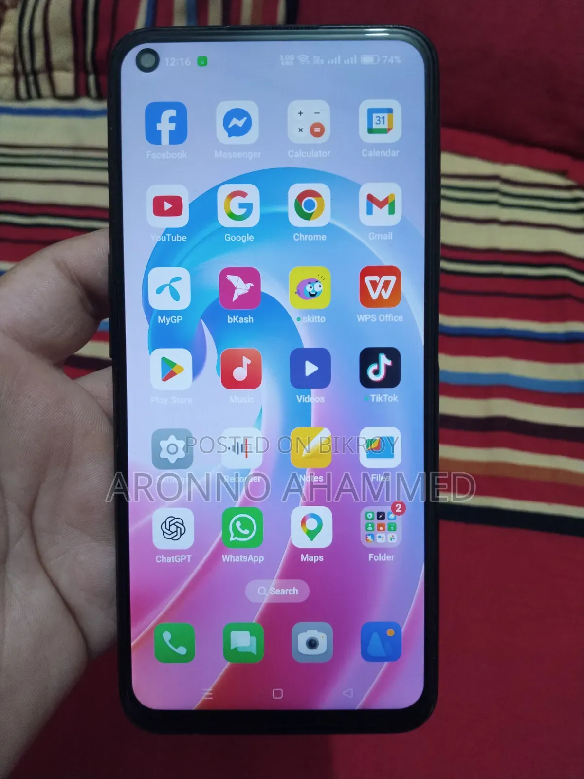 Oppo A96 256 GB Black