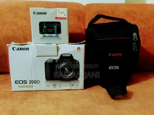 Canon 200d Camera With 50mm F/1.8 STM Lens With Original Box