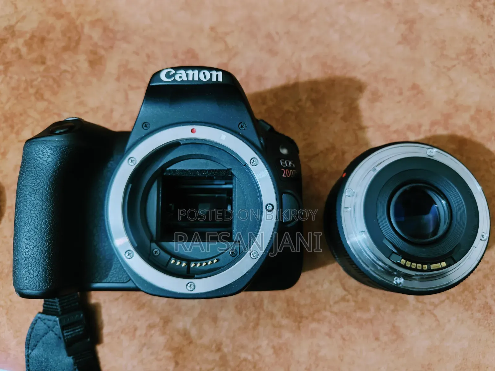 Canon 200d Camera With 50mm F/1.8 STM Lens With Original Box