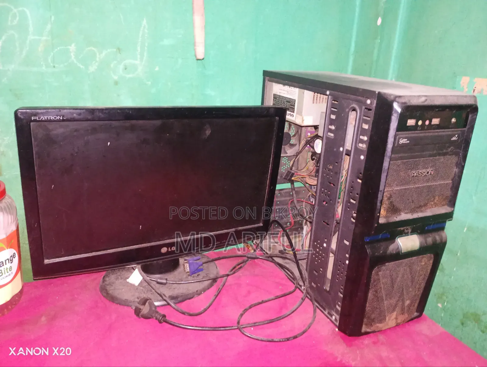 Desktop Computer 4GB Intel Core I5 HDD+SSD 128GB