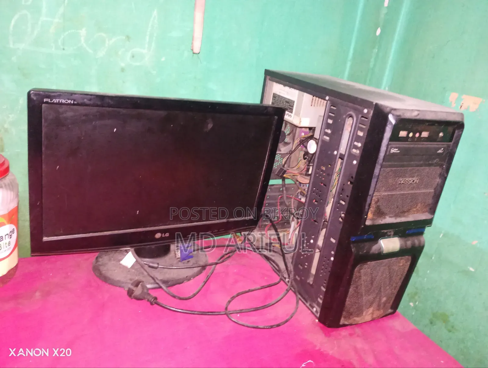 Desktop Computer 4GB Intel Core I5 HDD+SSD 128GB