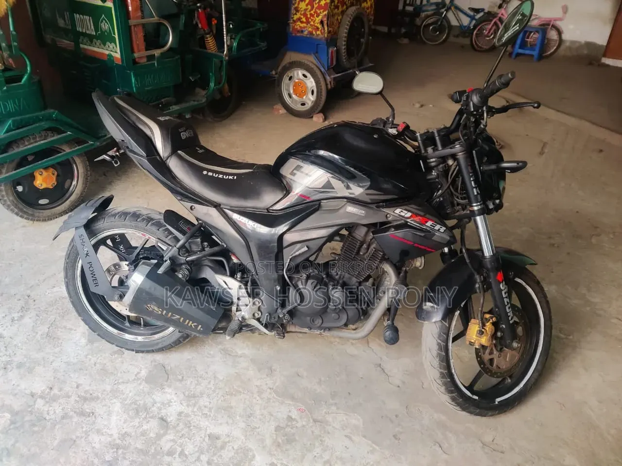 Suzuki Gixxer Monotone 2020 Black