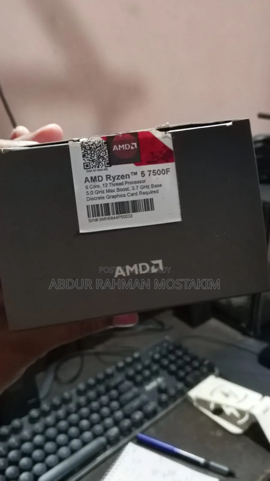 Amd Ryzen 5 7500f Processor