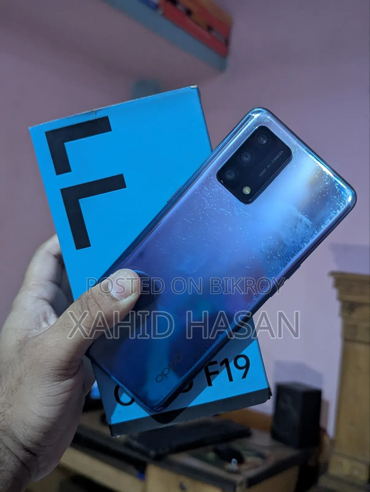 Oppo F19S 128 GB Blue