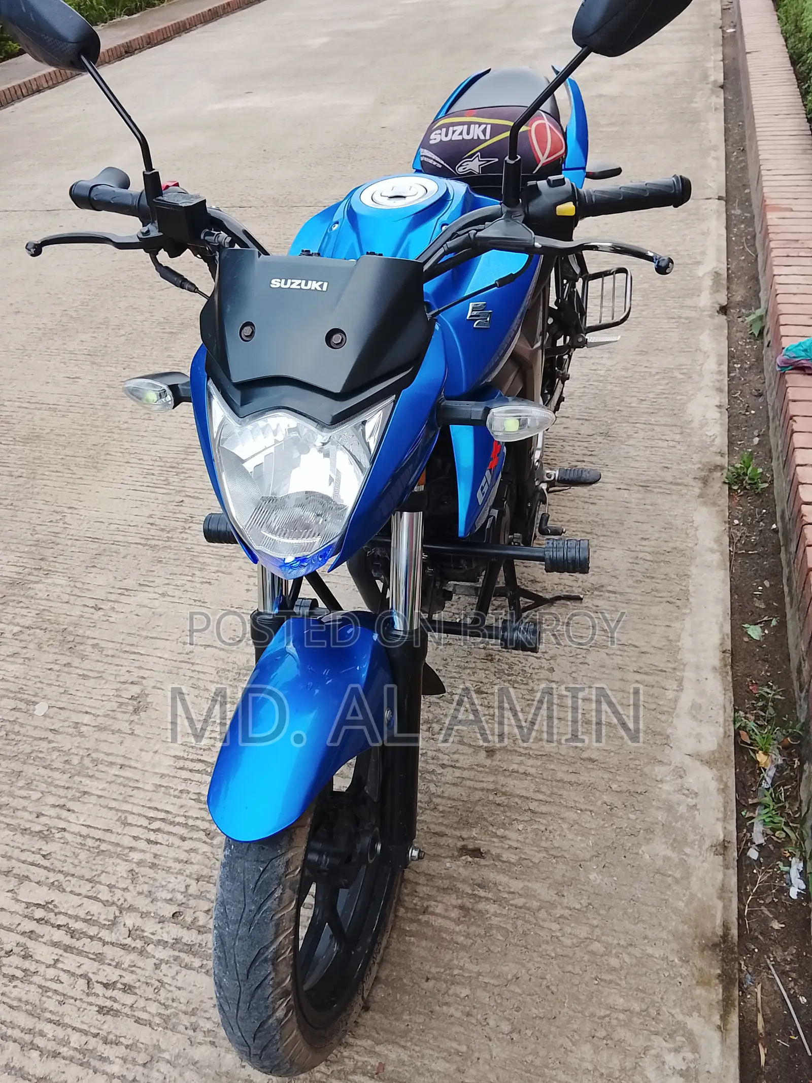 Suzuki Gixxer Monotone 2022 Blue