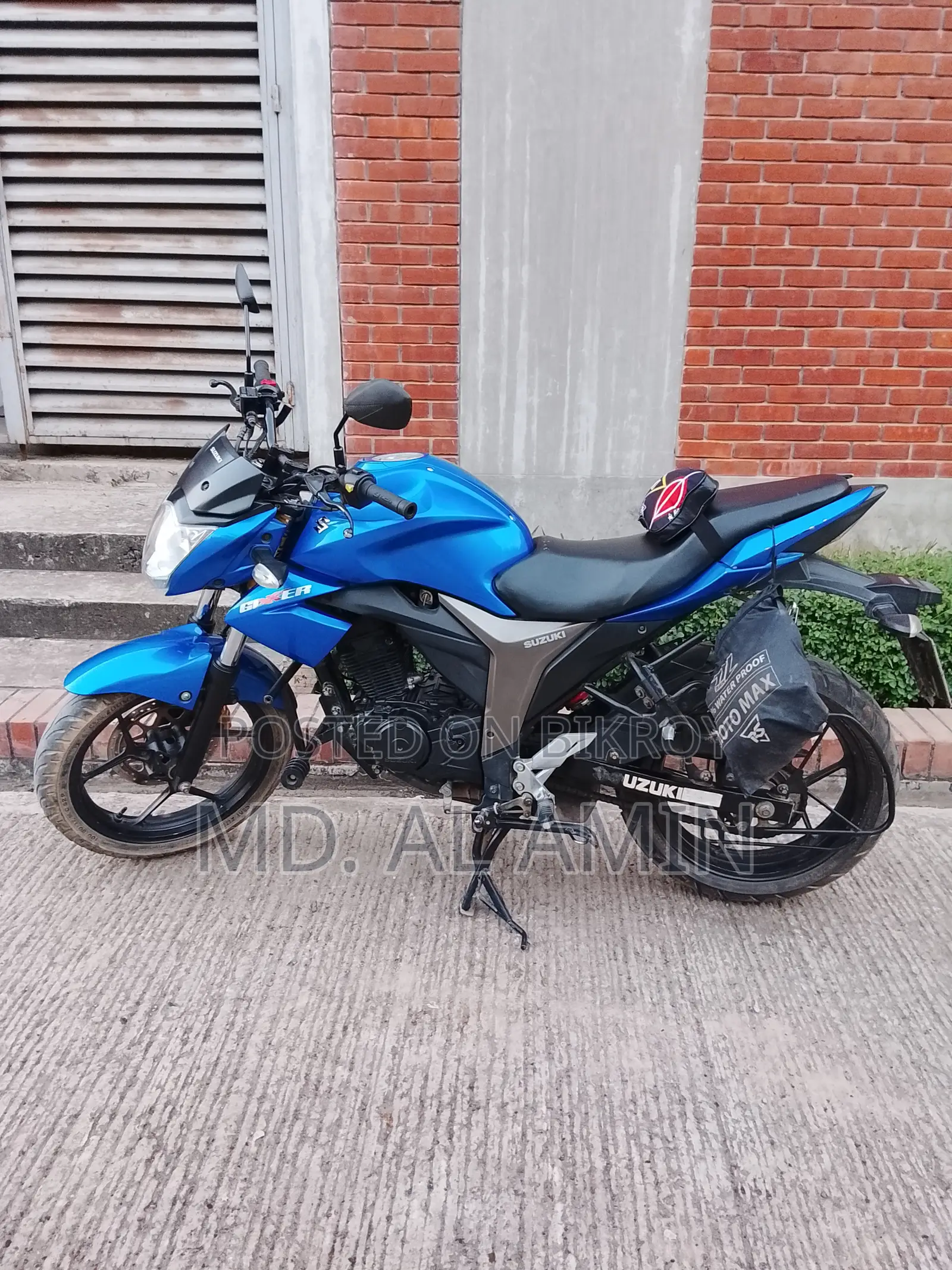Suzuki Gixxer Monotone 2022 Blue