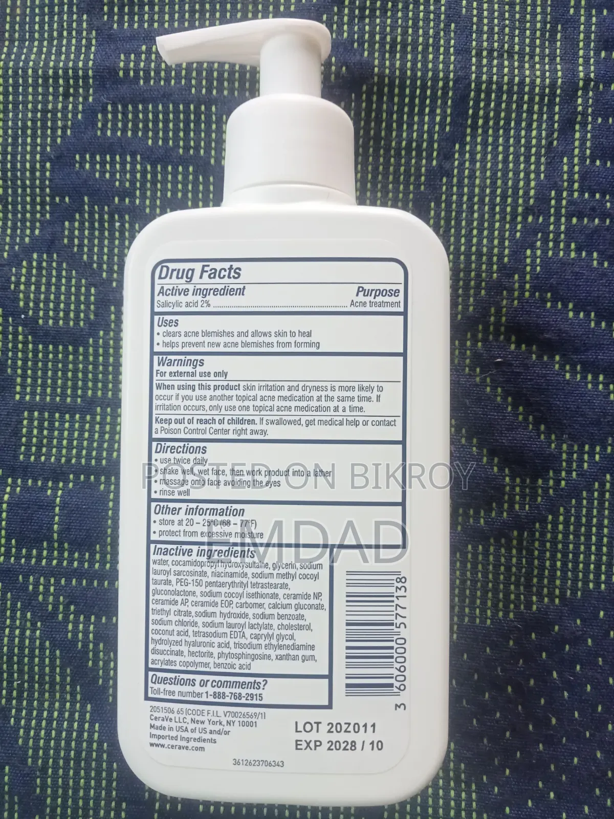 Acne Face Wash
