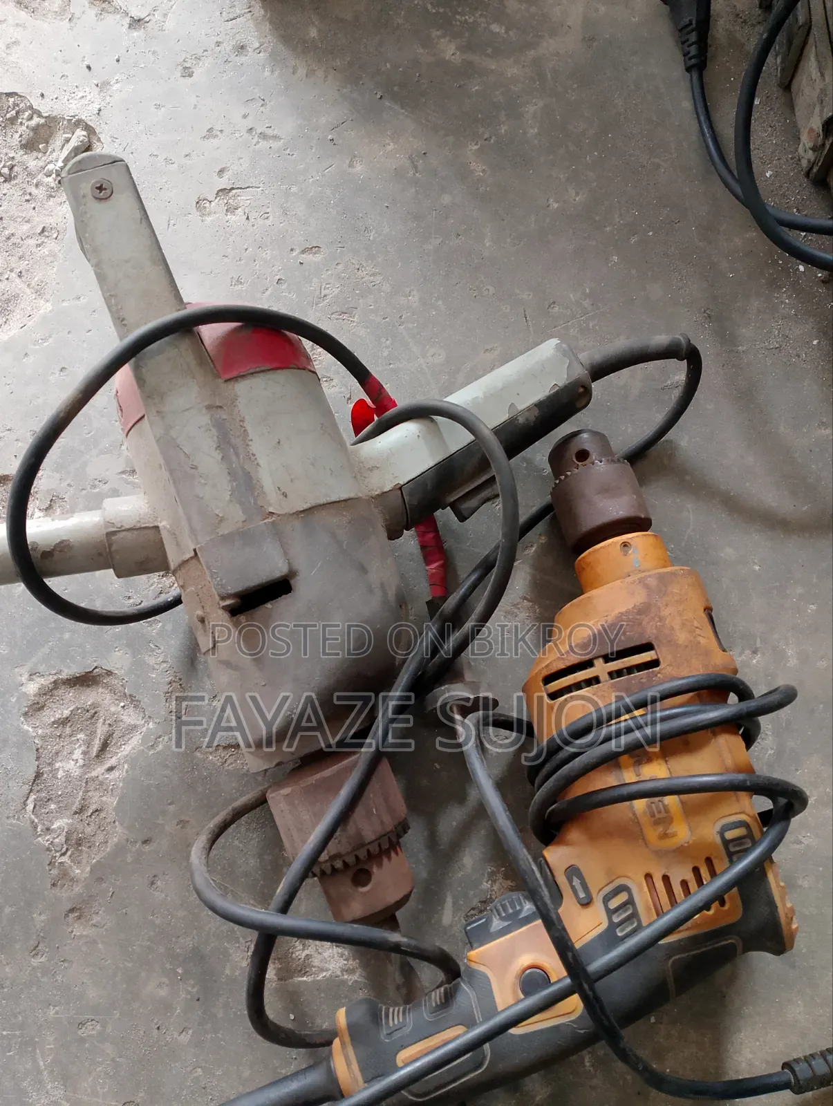 Hammer and Normal Drill for Sale.