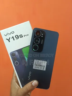 New Vivo Y19s Pro 256 GB Black