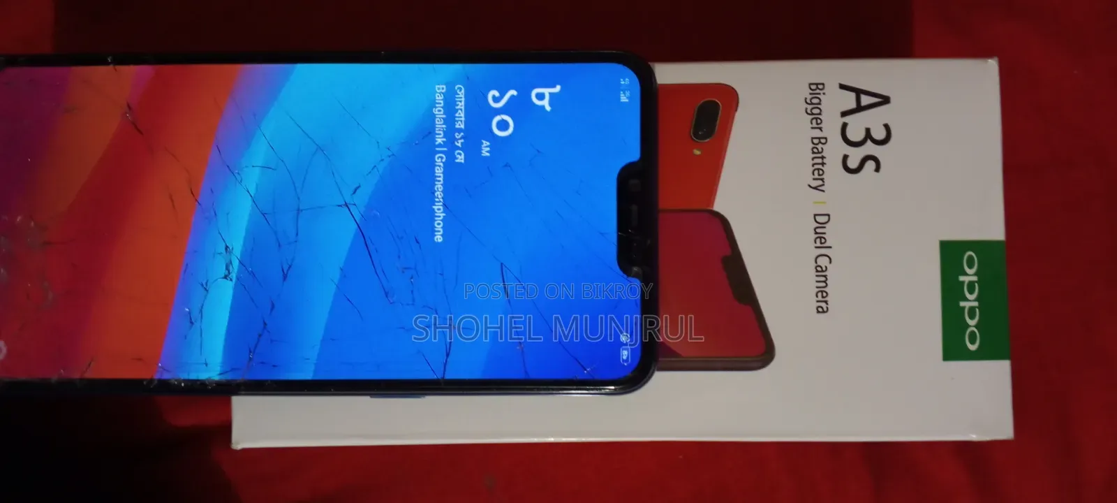 Oppo A3s 64 GB Blue
