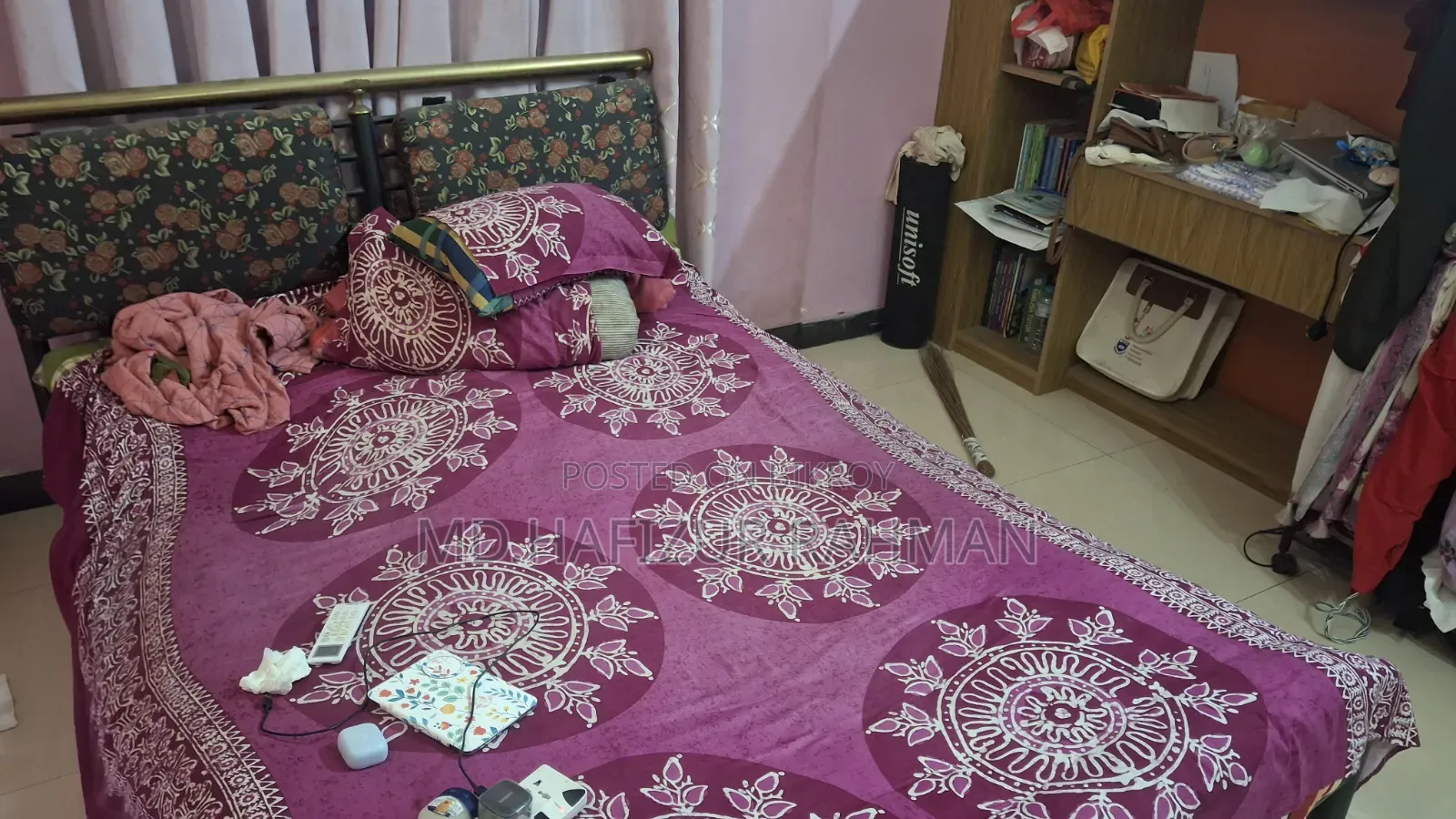 Imported Iron Bed