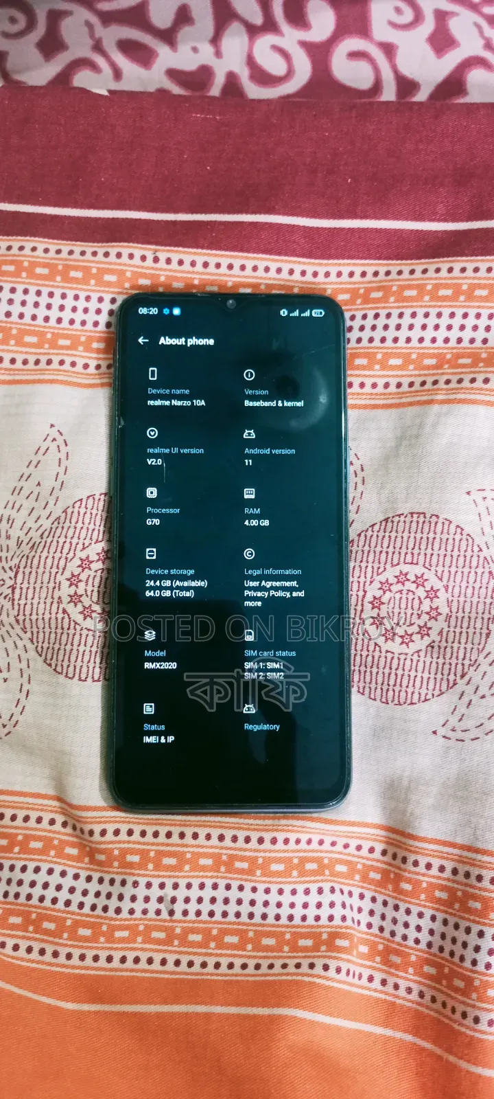 Realme Narzo 10A 32 GB Blue