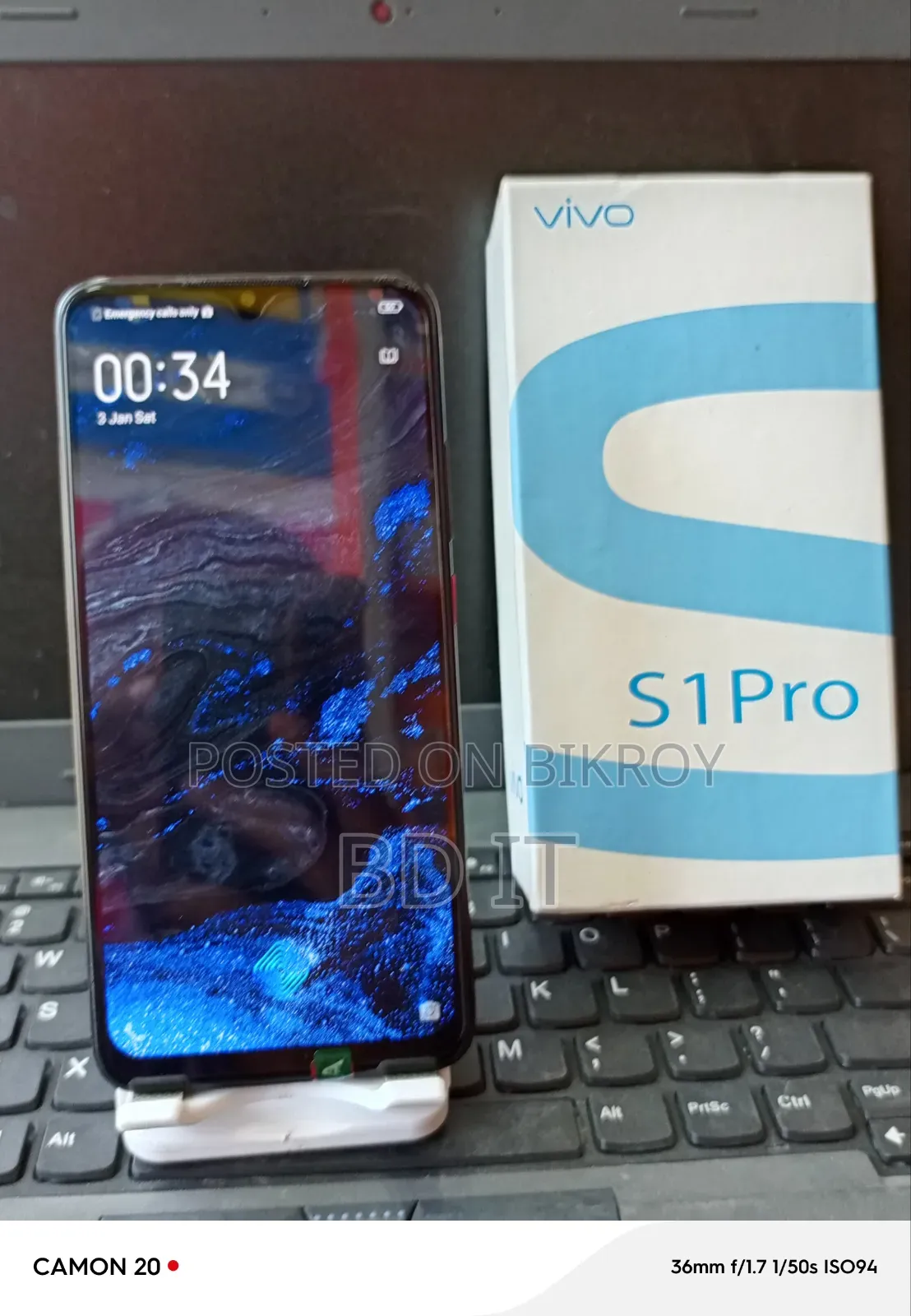 Vivo S1 Pro 128 GB Black