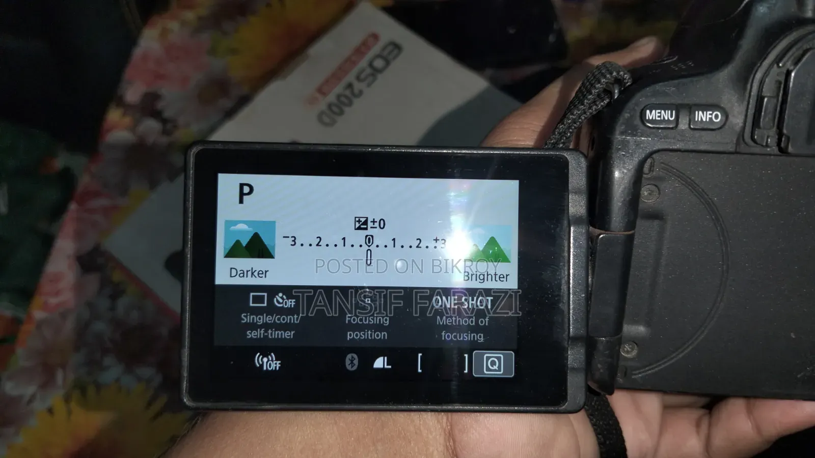 Urgent Sale: Used Canon 200D Camera