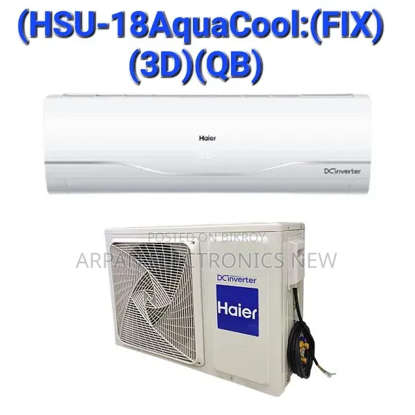 Haier 1.5 Ton Aquacool Non-Inverter Ac (Hsu-18aquacool:(Fix)(3d)(Qb)