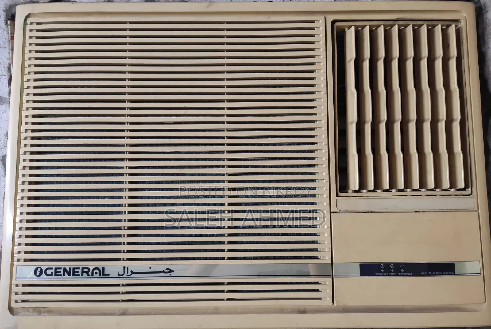 O'General 1.5 Ton Window Air Conditioner
