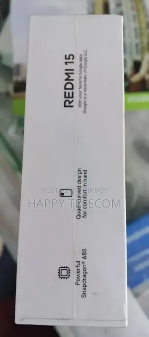 New Xiaomi Redmi 15 128 GB Black