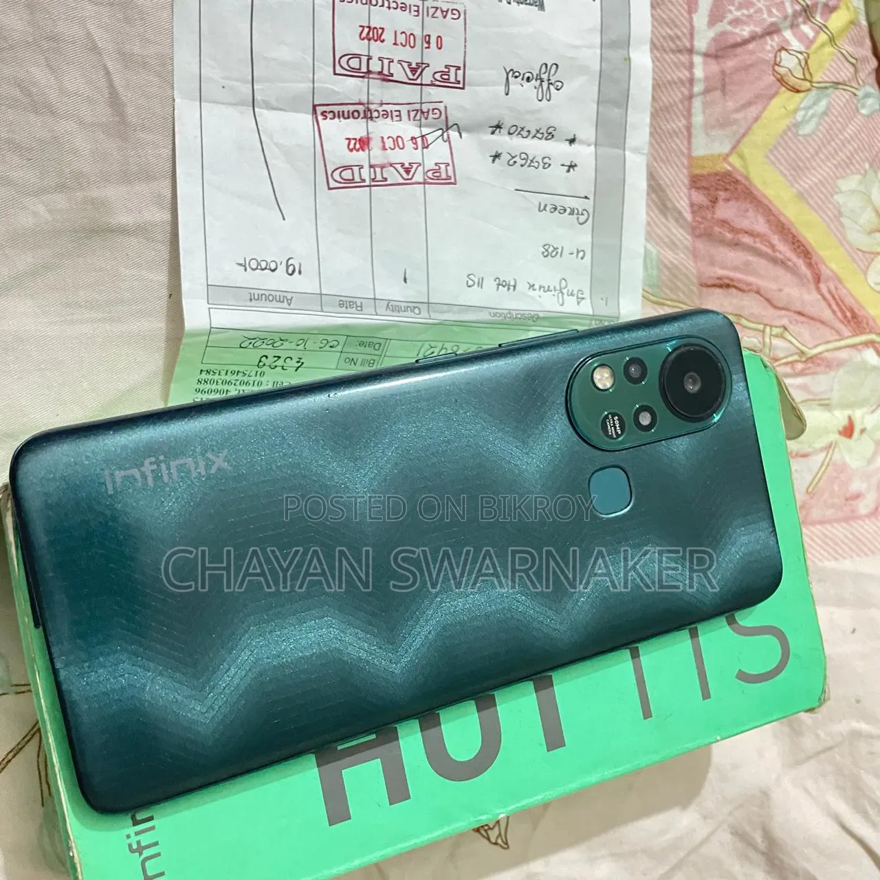 Infinix Hot 11s 128 GB Blue