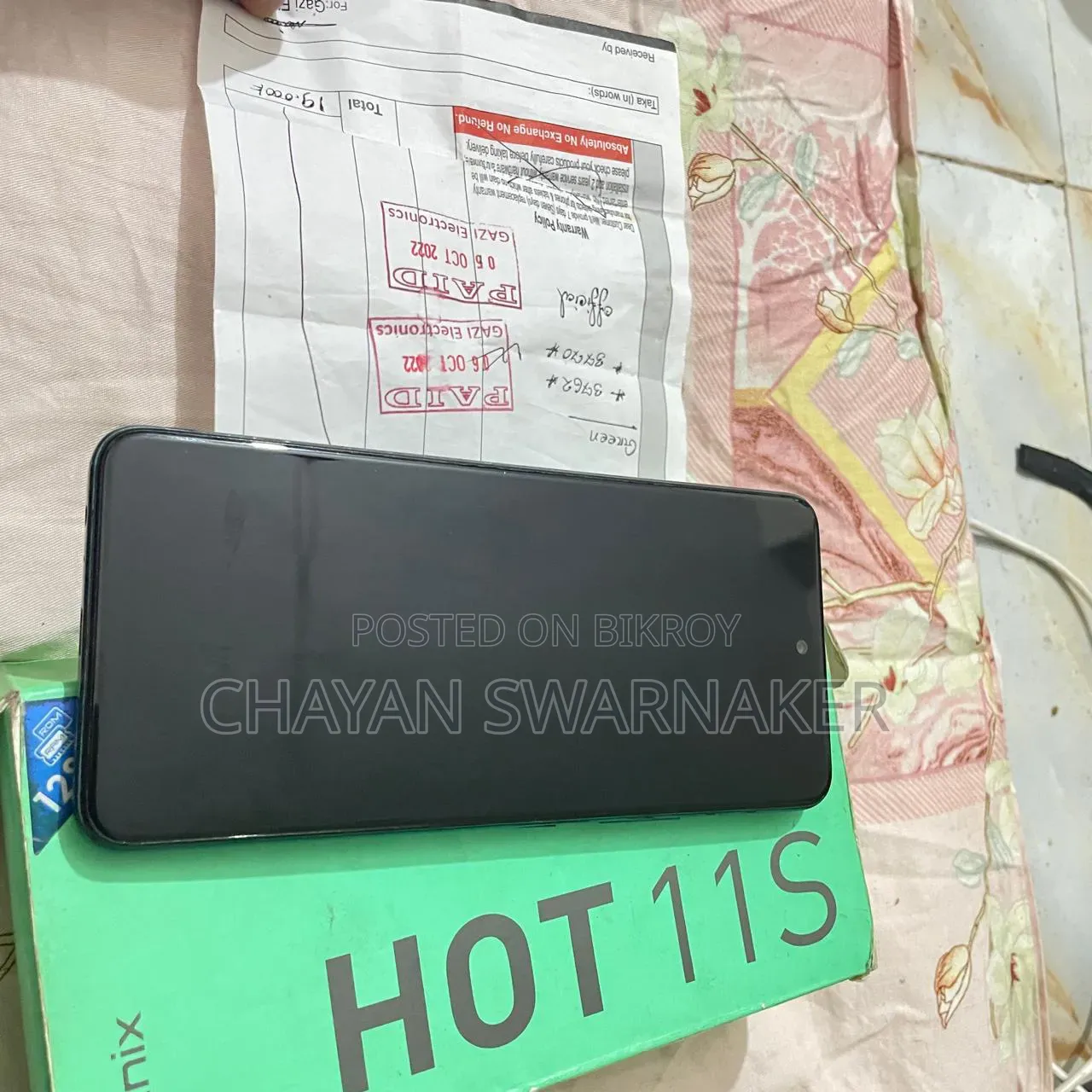 Infinix Hot 11s 128 GB Blue