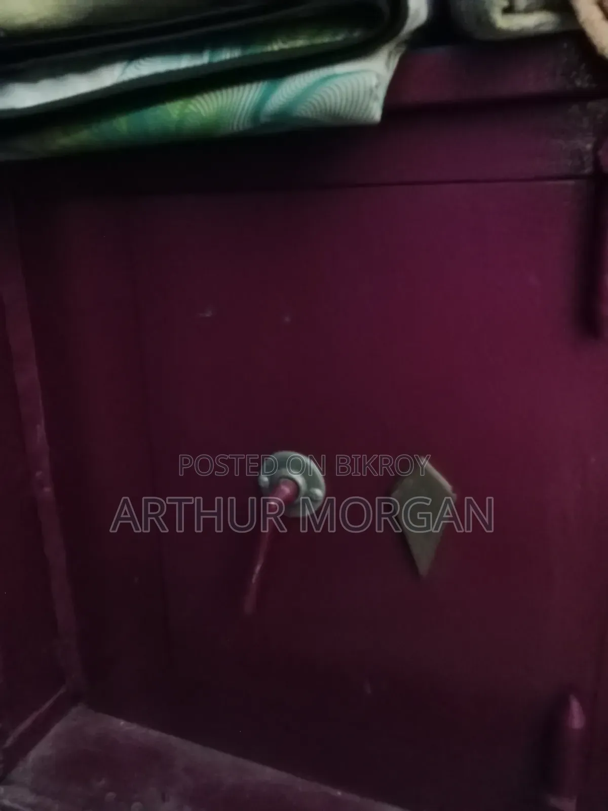 ভিনটেজ হেভি স্টিল আলমারি (নতুন পেইন্ট, কোনো স্ক্র্যাচ নেই)