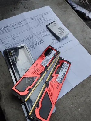 Team Elite Plus Red 8gb 3200mhz Ddr4