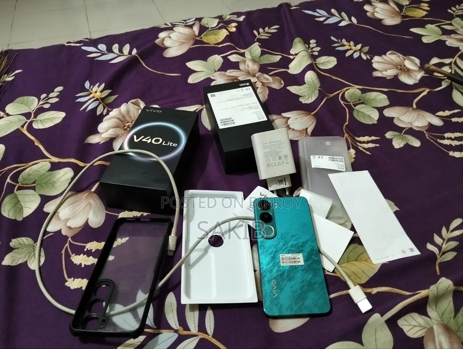 Vivo V40 Lite 256 GB Green