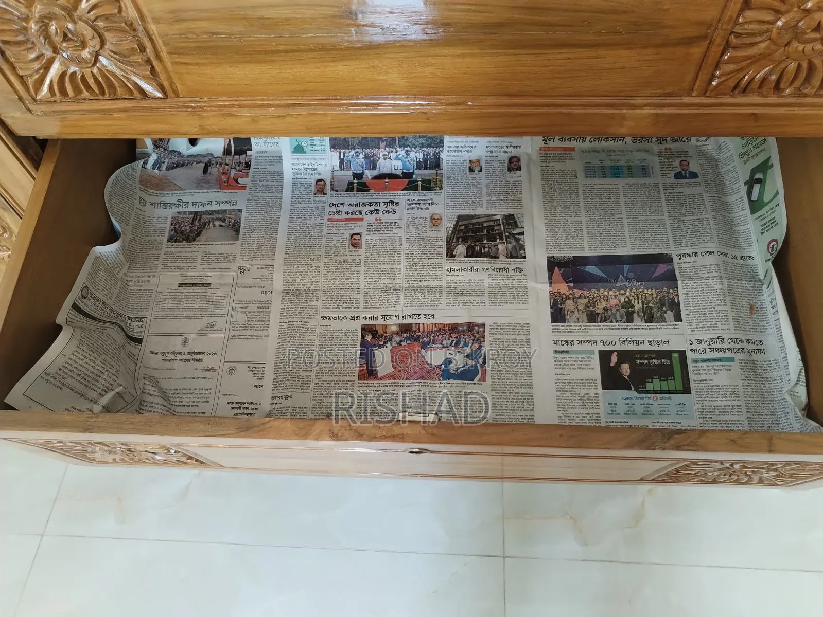 সেগুন কাঠের ওয়ারড্রব