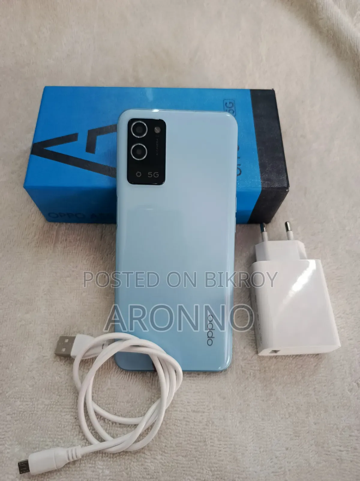 New Oppo A56 5G 256 GB Blue