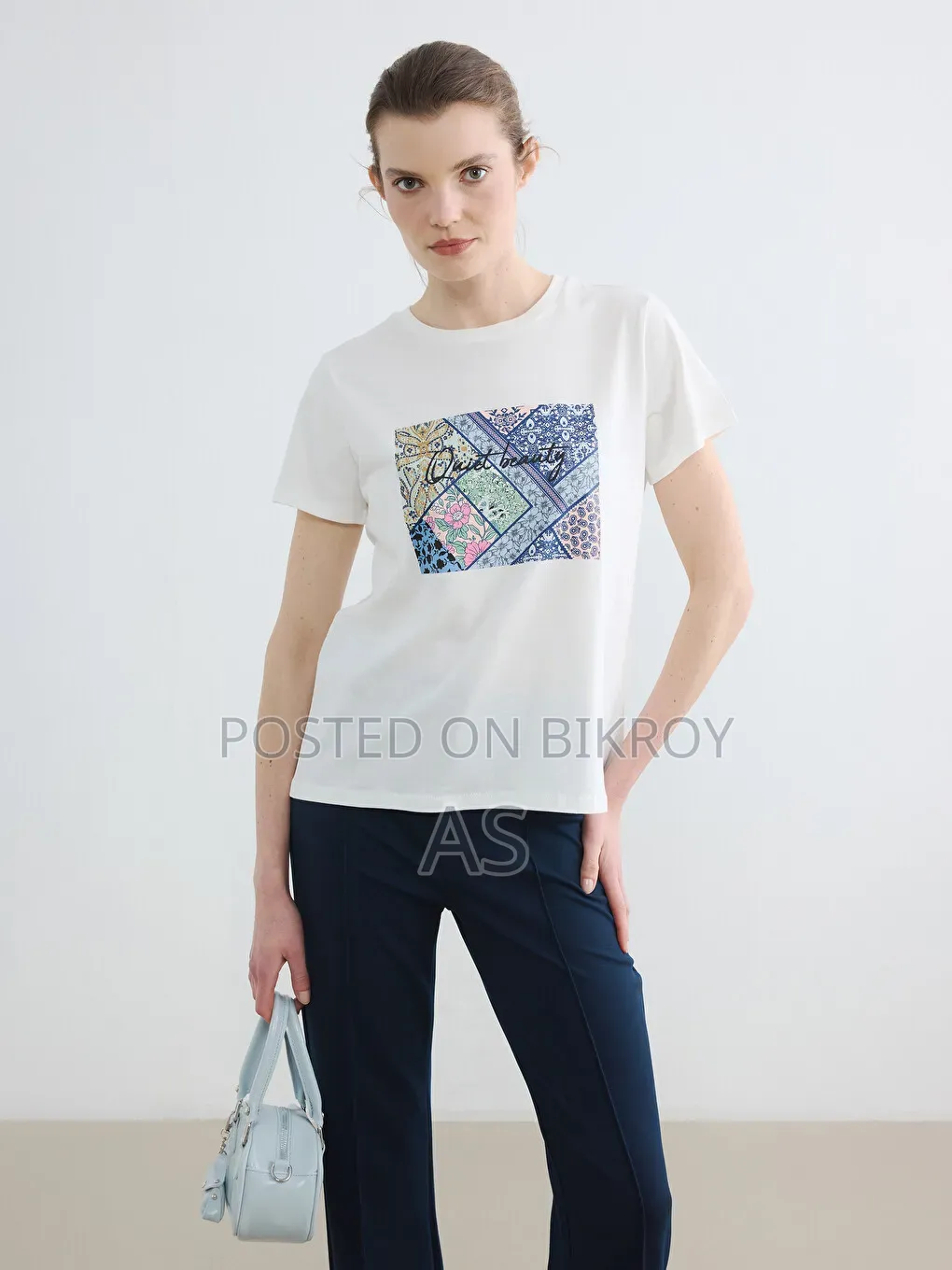 LCW Everyday Crew Neck Printed Women's T-Shirt