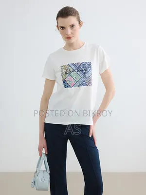 LCW Everyday Crew Neck Printed Women's T-Shirt