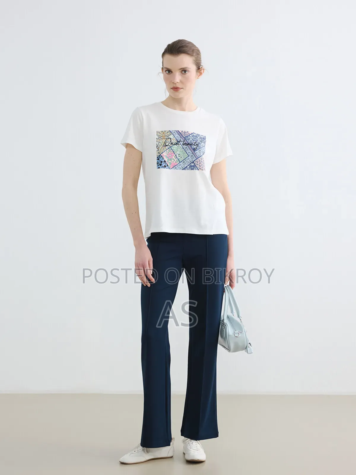 LCW Everyday Crew Neck Printed Women's T-Shirt