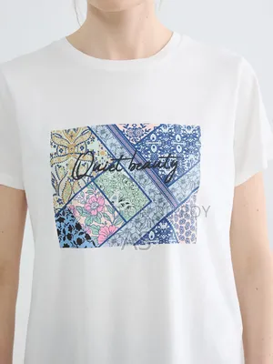 LCW Everyday Crew Neck Printed Women's T-Shirt