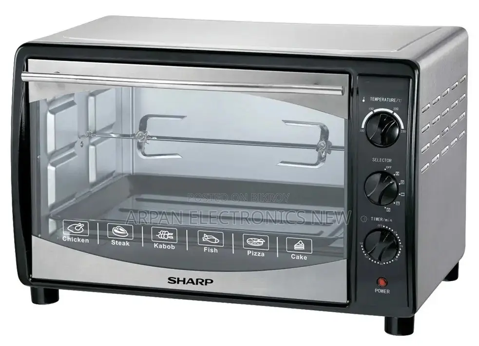 Sharp EO-35K Electric Oven 35 Liters - Black