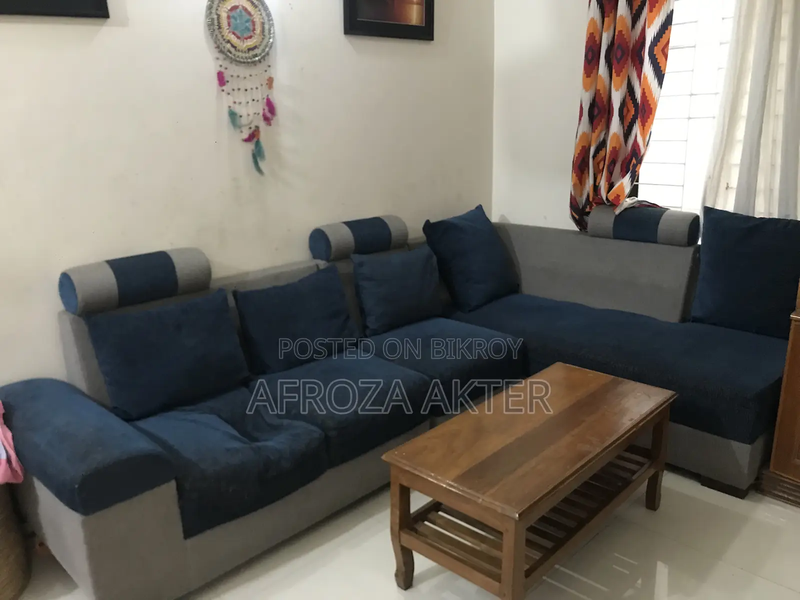 এল শেপ সোফা