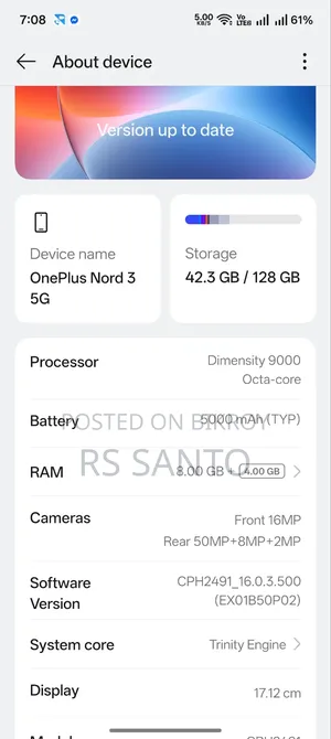 OnePlus Nord 3 128 GB
