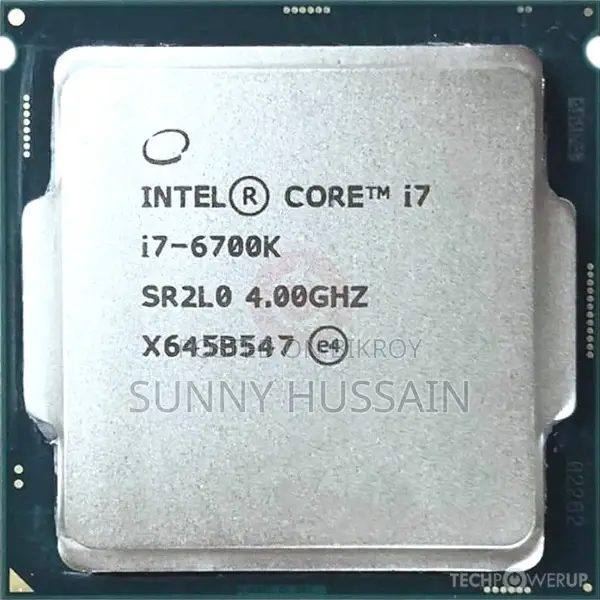 Intel Core I7 6700k 6th Gen Processor