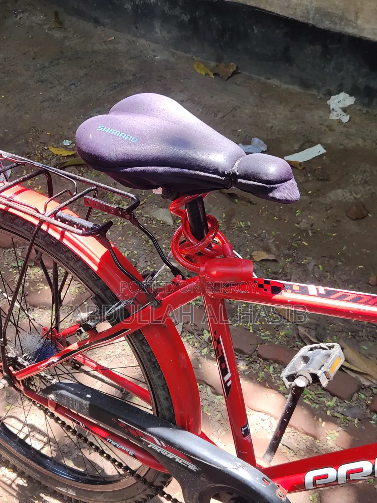 Used Red Bicycle for Sale